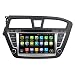 Produktbild 8 Zoll 2 Din Quad Core 1.6G CPU Android 5.1.1 Lollipop OS Autoradio für Hyundai I20(2014-2015) Linkslenker,kapazitiver Touchscreen mit 16G Flash und 1G DDR3 RAM GPS Navi Radio DVD Player 3G/WIFI Aux Input OBD2 USB/SD DVR
