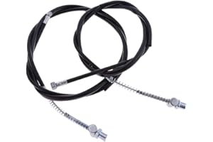 zalati Cavo del Freno 2 Pezzi Filo di Ricambio in Metallo per Freno Anteriore e Posteriore per Moto PW50