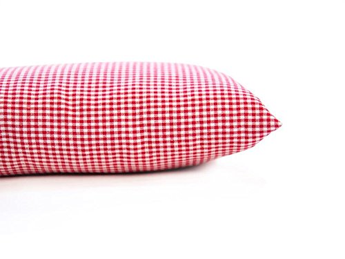 Zirbenkissen 27×18 cm mit 100 % Zirbenholzflocken 100 % Bezug aus Baumwolle Beruhigung Entspannung und Hilfe bei Kopfschmerzen 100 % Handarbeit aus Tirol - 2