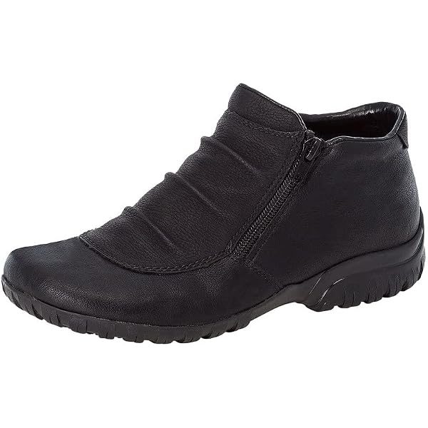 Rieker 78573, Stivali alla Moda Donna, Schwarz, 37 EU