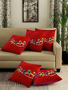 Boutique Bedding Embroided Velvet Cushion Covers for Home Decor