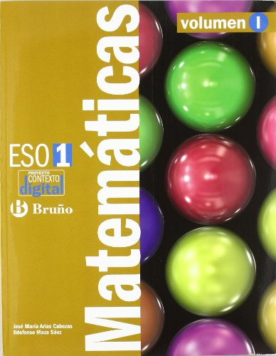 ContextoDigital Matemáticas 1 ESO3 volúmenes
