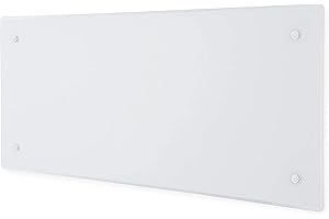 Adax CLea H - Convector inteligente de pared con WiFi, control de smartphone, bajo consumo, resistente a salpicaduras, 1200 W, altura 340 mm, color blanco KWT, protección contra heladas