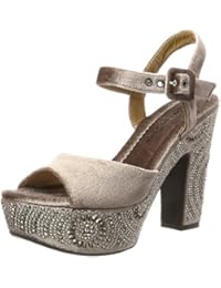 Alma EN Pena I17042, Sandalias con Plataforma Plana para Mujer