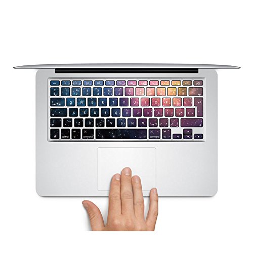 MacBook Air Tastatur Aufkleber Aufkleber UK Style MacBook Tastatur Schlüssel Cover univers MacBook Pro Tastatur Aufkleber Skin Sticker MacBook Air Tastatur MacBook Aufkleber für MacBook Pro/Air 33 cm 38,1 cm 43,2 cm...