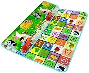 SAKAR SALES Waterproof Double Sided Baby Play Mat Child Activity Foam Floor Soft Kid Eductaional Toy Gift Gym Crawl Blanket Ocean Zoo Carpet - 120 x 180 cm