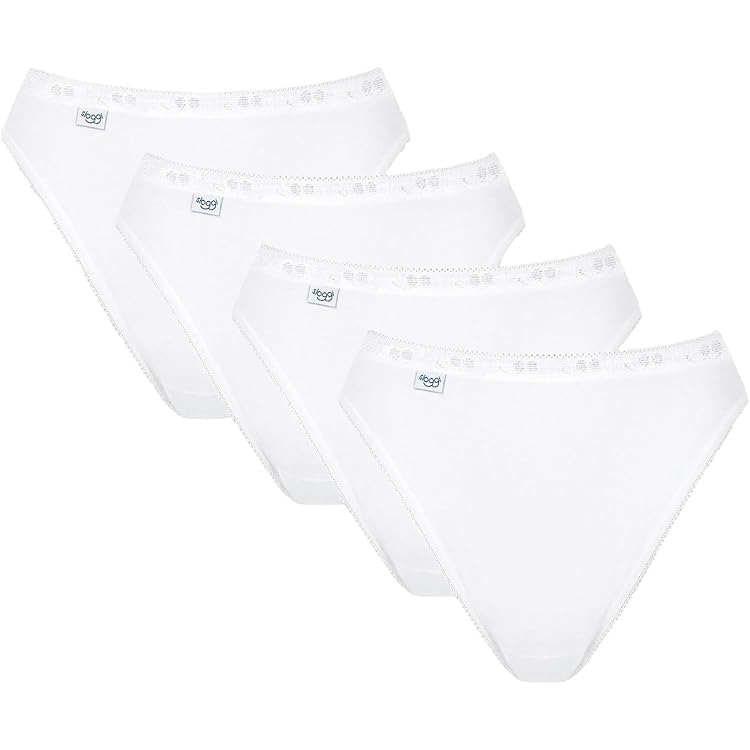 Sloggi Dames tailleslip (4-pack), wit, 46