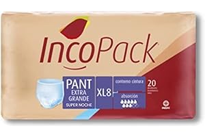 INCOPACK PAÑAL ELASTICO SUPER NOCHE GDE 80 UNID