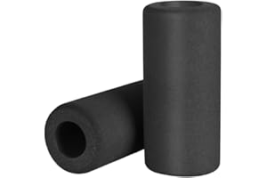 OTFAITP Paire de Rouleaux en Mousse Éponge pour les Pieds, Utilisée pour Remplacer l'Équipement d'Exercice de la Salle de Sport, Convient pour une Barre d'2 pouce (20,0 * 9,0 * 4,8 CM)
