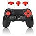 Produktbild Vniqloo Extrem FPS und CQC Performance Combo Kit für PS4 Playstation 4 Controller, Kundengebundene Harte Abdeckung & L2 R2 Trigger Extender & 3 Austauschbares D-Pad & 2 Vortex Präzision Thumb sticks