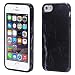 Produktbild Saingace® Marmorbeschaffenheit Druck-Abdeckungs-Fall-Haut für IPhone 5/5S/SE Case Cover (Schwarz)