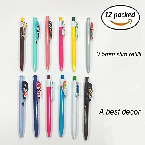 British Soldiers Cartoon Pen Ballpoint Pen Office School Supplies Gift Random 12 Pcs 0.5mm