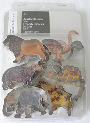Preisvergleich Produktbild Ausstecher Ausstechformen Keksausstecher Safari
