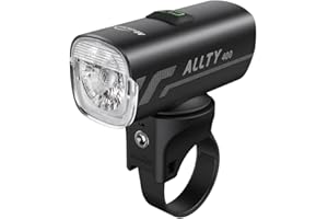 Magicshine Front Bike Light,ALLTY 400/ALLTY 800 Powerful LED USB-C Rechargeable Bicycle Lights,IPX 7 Waterproof MTB Mountain Bicycle Headlight,5 Light Modes Fits All Bicycles