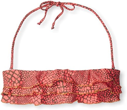 OndadeMar Women's Boho Bandeau Bikini Top, Multi, M