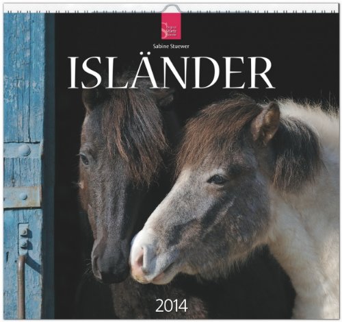 Isländer 2014: Original Stürtz-Kalender - Mittelformat-Kalender 33 x 31 cm [Spiralbindung]