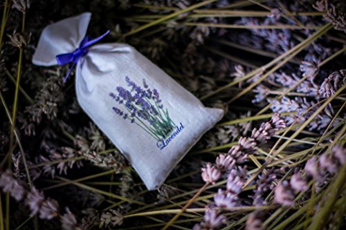6 x Lavendelsäckchen mit 100% kroatischem, natürlichem Lavendel in Premiumqualität – handgefertigte Duftsäckchen aus Kroatien - 4