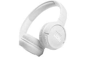 JBL TUNE 510BT – Casque supra-auriculaire sans fil – Equipé de la technologie Bluetooth – Connection multi-points – Léger, confortable et pliable – Jusqu’à 40 hrs d’écoute – Blanc