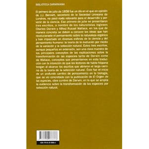 Selección natural: tres fragmentos para la historia (Biblioteca Darwiniana)