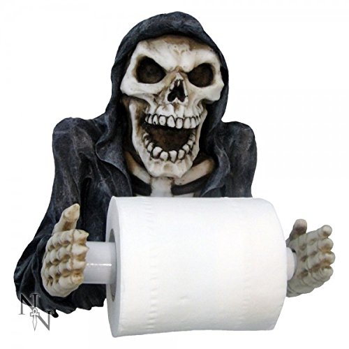 Preisvergleich Produktbild Unbekannt Reapers Revenge Toilettenpapierhalter Totenschädel Totenkopf