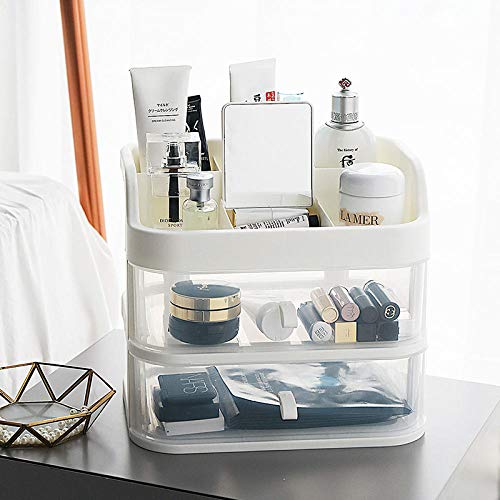 Preisvergleich Produktbild Desktop Haarschmuck Desktop Schublade Kosmetik Aufbewahrungsbox Transparent Desktop Haarschmuck Maske Schmuck Aufbewahrung