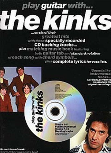 Play Guitar With... The Kinks. Partitions, CD pour Tablature Guitare(Symboles d'Accords)