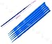 100pcs 2.5mm Blue Disposable Micro Brushes Makeup Regular Tool Eyelash Swabs