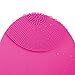 KEDSUM Rechargeable Mini Ultrasonic Silicone Sonic Facial Cleansing Brush Beauty Instrument Face Massager Waterproof Skin Cleansing System for Deep Cleaning 2 Speeding Setting