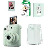 Instax Mini 12 Camera-10 Film-Gathered Case-64 Album and Magnet Frame Set 2