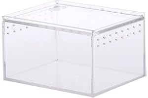 KTNYL Caja de terrario, Caja de Alimentación de Insectos, Caja de cría de Reptiles, Caja Transparente para Reptiles, para cría de Reptiles, para Reptiles, Lagarto, Escorpio, ciempiés