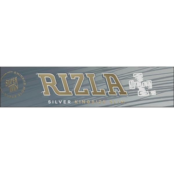 RIZLA King Size Slim Zigarettenblättchen – 10 Hefte, Exklusiv In UK