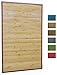 Produktbild MSV 140528 Badematte Badvorleger Bambus 60x90 Hellbraun