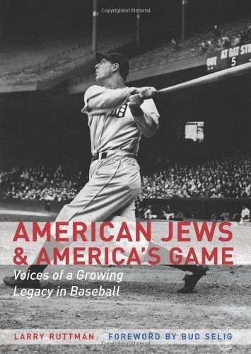 American Jews and America's Game: Voices of a Growing Legacy in Baseball by Ruttman, Larry (2013) Hardcover American Jews and America's Game: Voices of a Growing Legacy in Baseball by Ruttman, Larry (2013) Hardcover