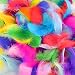 Produktbild TUPARKA 500 Stück Bunte Federn Crafts Federn für DIY Craft Home Hochzeitsdekorationen  8-12 cm / 3-5 Zoll