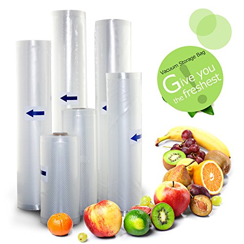 Vakuumier Rollen Profi-Folienrollen 28cm x 500cm ( 2 Roll ) - 3