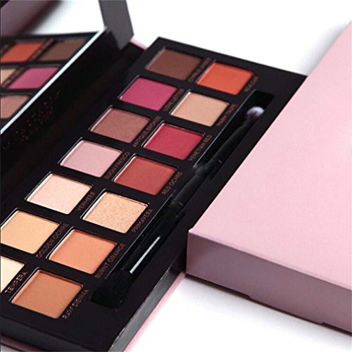 VWH 12 Farben Lidschatten Palette Makeup Eyeshadow Kosmetik Profi Augenpalette - 4