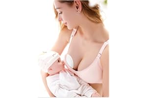 Reusable Breast Pads for Breastfeeding,YAIYEFU Organic Washable Nipple Pads Breathable and Invisible Nursing Pads Cotton Highly Absorbent Postpartum Essentials(3.74 * 3.74inch,12Pack)