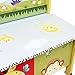 Fantasy Fields - Sunny Safari Animals themed Kids Storage Bench | Hand Crafted & Hand Painted Details | Child Friendly Water-based Paint