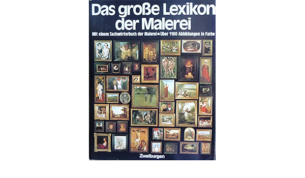 Das Grosse Lexikon Der Malerei O Autor Amazon De Bucher 