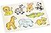 Produktbild Goki 57874 - Steckpuzzle - Zootiere