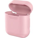 Apple Airpods from Babylon 1st Generation Silicone Case Compatible with 2nd Generation (Pink)