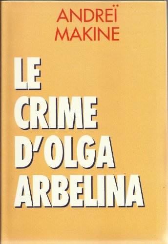 couverture de : Crime d'Olga Arbelina, le
