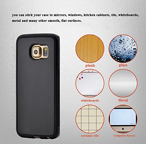 Vandot Samsung Galaxy S7 Edge Anti Gravity Case M gico Anti Gravedad Selfie Palillo Caso Ordenador Personal Nano Succi n Duro Contraportada Hard Back Cover para Samsung Galaxy S7 Edge Negro Vandot Samsung Galaxy S7 Edge Anti Gravity Case M gico Anti Gravedad Selfie Palillo Caso Ordenador Personal Nano Succi n Duro Contraportada Hard Back Cover para Samsung Galaxy S7 Edge Negro