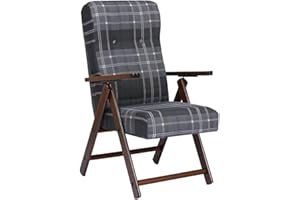 LIBEROSHOPPING.eu - LA TUA CASA IN UN CLICK Sillón-Tumbona Molisana de Madera reclinable 4 Posiciones (Gris Oscuro)