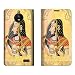 Skintice Designer Flip Cover with hi-res printed vinyl wrap-around for Moto E4 RS.449.00