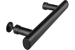 Cokritsm Tiradores Mampara Ducha de 130mm, Tirador De Puerta De Ducha 130mm acero inoxidable, Tirador Mampara Ducha para puerta de ducha