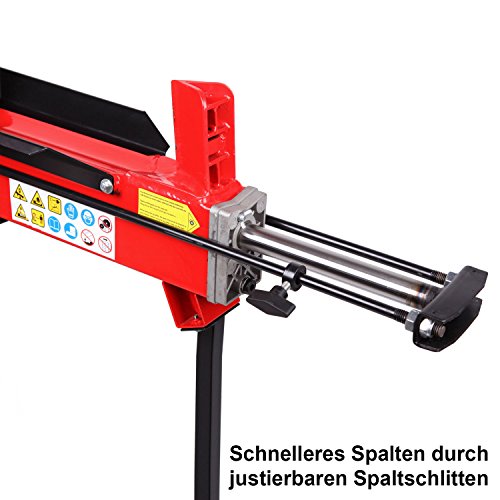 BRAST Holzspalter Brennholzspalter Kaminholz-Spalter Hydraulikspalter 7 Tonnen Schnellspalt-Funktion - 2