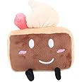 iFii BFDI TPOT Plushies, Soft Battle for Dream Island TPOT Plush Toy Bell/BlackHole/Bottle/Cake/Clock/Fanny/Grassy/Marker/Naily/Pie/Tree Stuffed Dolls Toys for Fans (Cake 15cm)