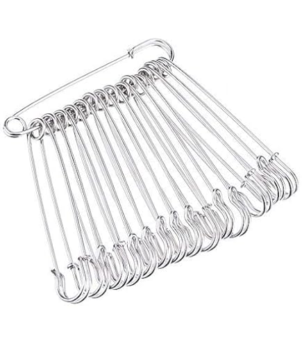 REJOECE 600 Pièces Épingles De Sûreté, Épingle A Nourrice, Épingle à Couture Petite Moyenne