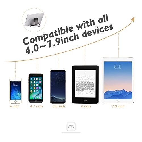 Handy StÃ¤nder, 2 StÃ¼ck einstellbar telefonstÃ¤nder iphone, Handy Halterung, Phone StÃ¤nder, Handy Halter fÃ¼r iPhone X 8 7 6 6s plus SE 5 5s 5c iPad, Samsung Galaxy HTC LG Google Smartphone Tablet